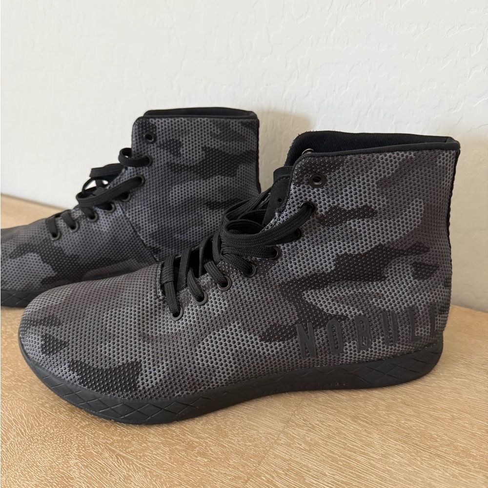 NOBULL Project High-Top Night Op Camo Sneakers